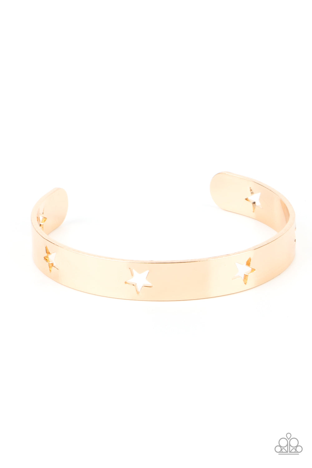 *Paparazzi Bracelet* "American Girl Glamour" Gold Bracelet