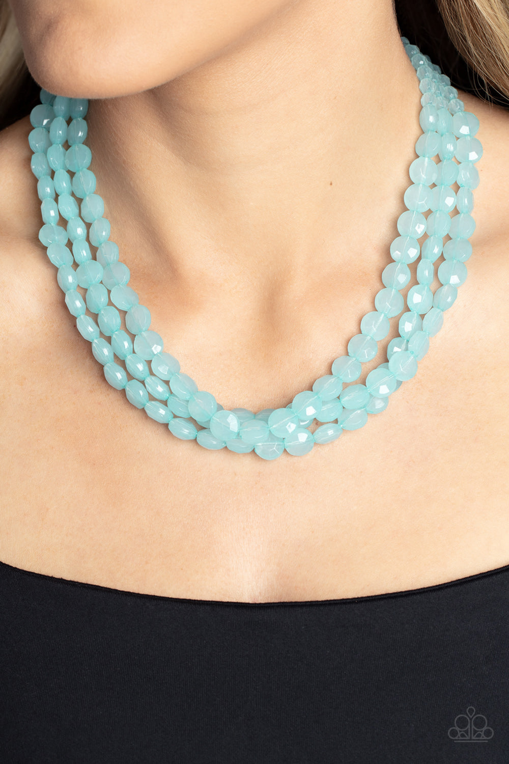 Boundless Bliss Blue Necklace by Paparazzi Accessories