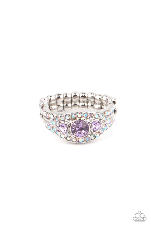 *Paparazzi Ring* "Celestial Crowns" Purple Ring