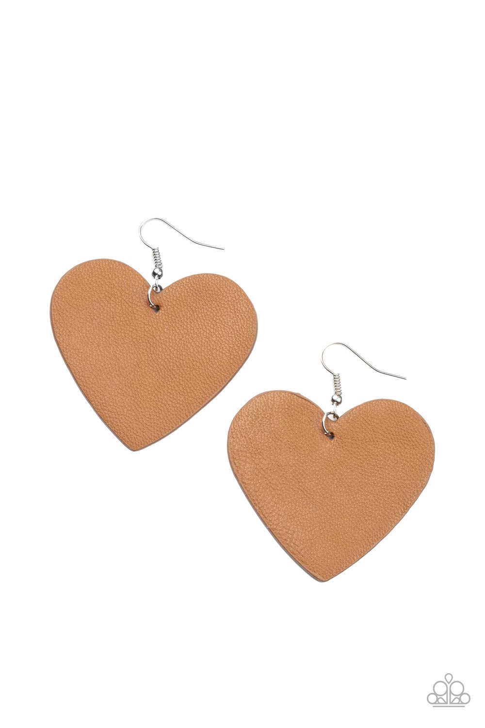 Country Crush Brown Earrings by Paparazzi Accessories