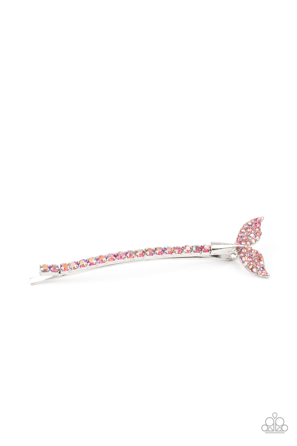 *Paparazzi Hair Accessories* "Deep Dive" Pink Hair Clip