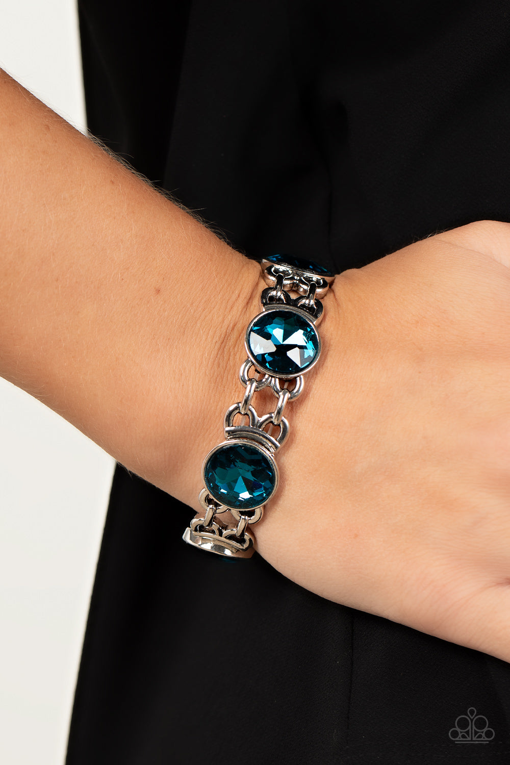 "Devoted to Drama" Paparazzi Blue Bracelet