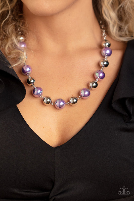 Dreamscape Escape Purple Necklace by Paparazzi Accessories