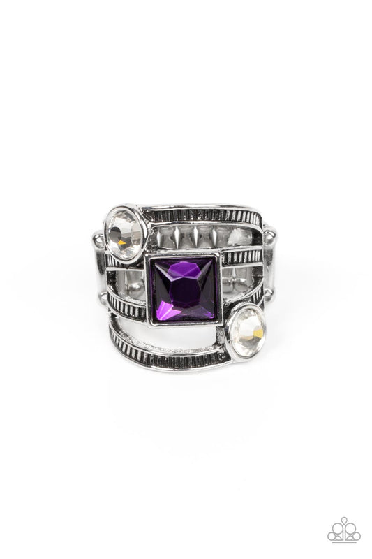 *Paparazzi Ring* "Galactic Governess" Purple Ring