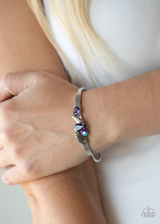 *Paparazzi Bracelet* "Gemstone Grotto" Purple Bracelet