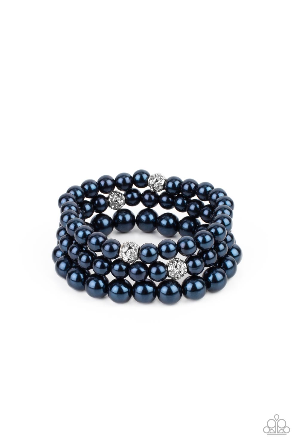 *Paparazzi Bracelet* "Here Comes The Heiress" Blue Bracelet