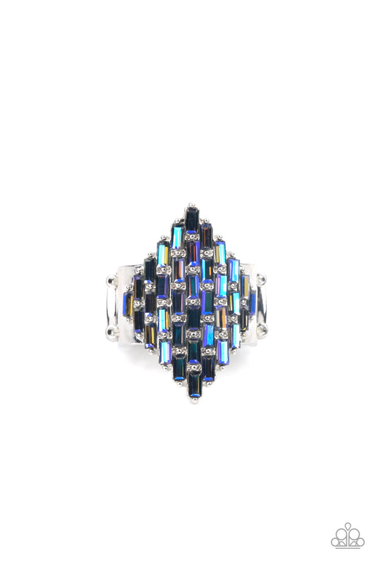 *Paparazzi Ring* "Hive Hustle" Blue UV Shimmer Ring