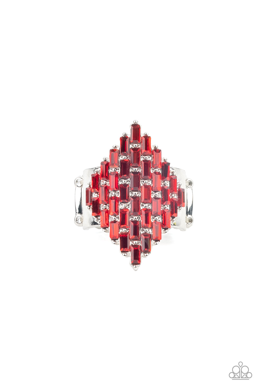 *Paparazzi Accessories* "Hive Hustle" Red Ring