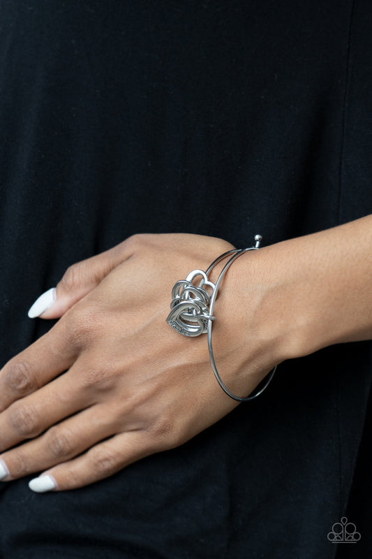 *Paparazzi Bracelet* "A Charmed Society" Silver Bracelet