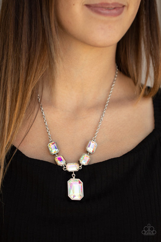 *Paparazzi Necklace* "Million Dollar Moment" Multi Iridescent Necklace