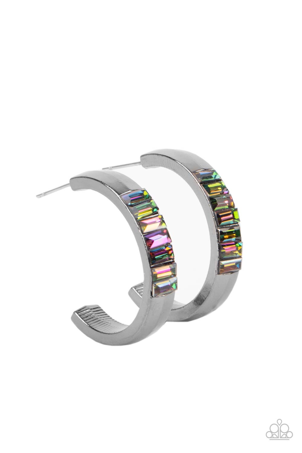 *Paparazzi Earrings* "Bursting With Brilliance" Multi Hoop Earrings