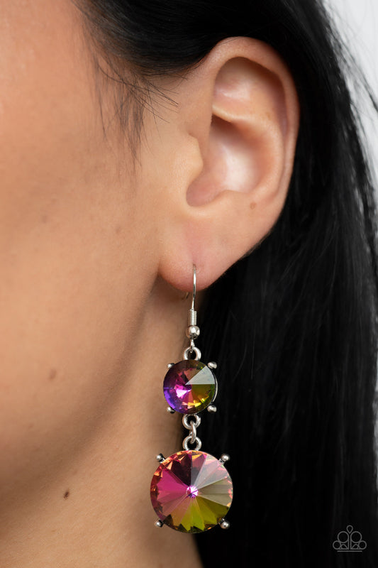 Paparazzi Earrings Sizzling Showcase Multi Earring