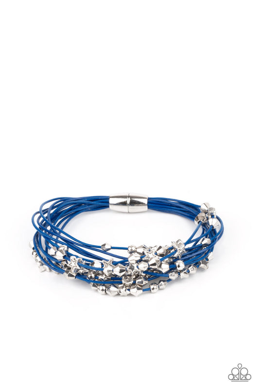 *Paparazzi Bracelet* "Star-Studded Affair" Blue Bracelet