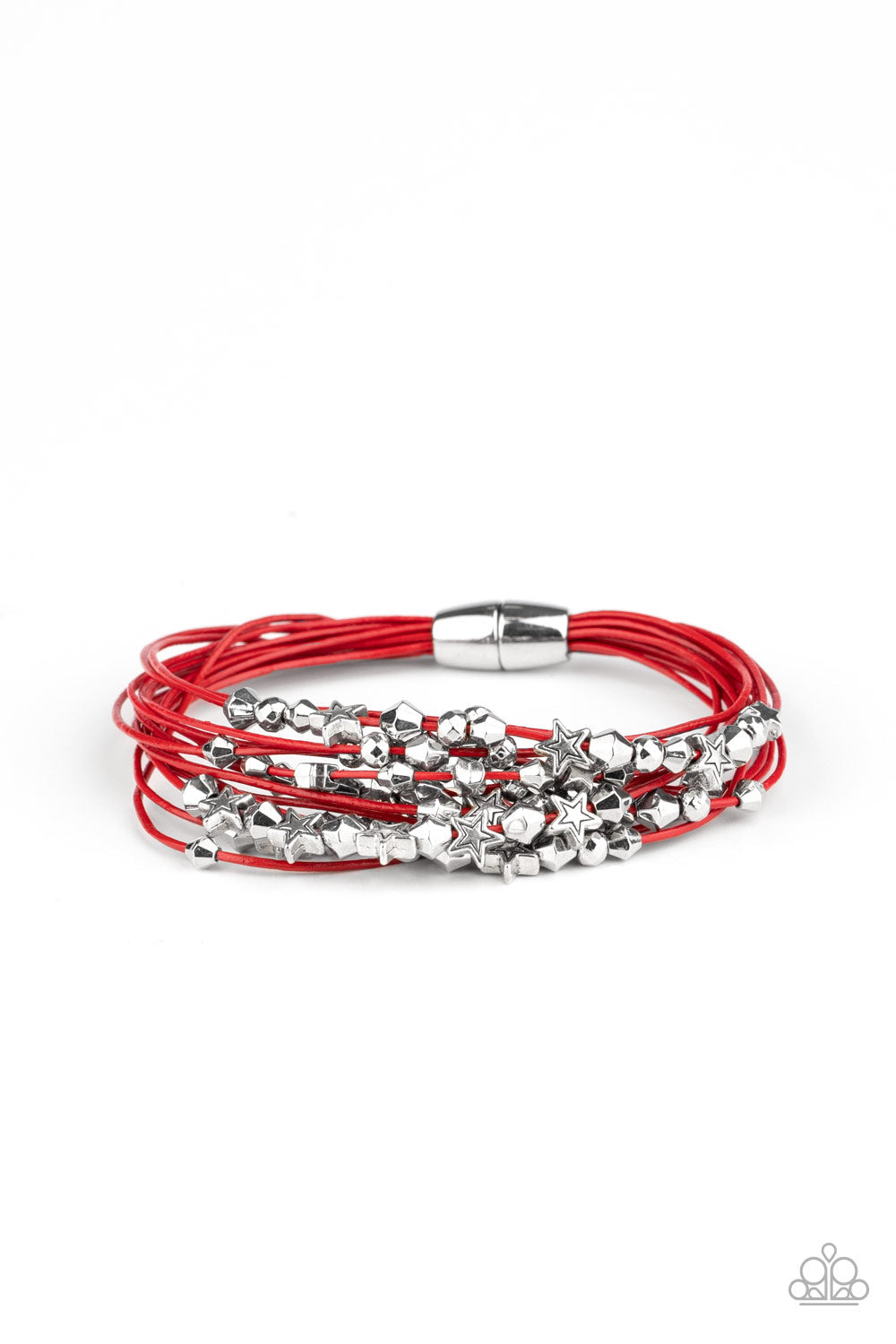 Star Studded Affair Red Paparazzi Bracelet