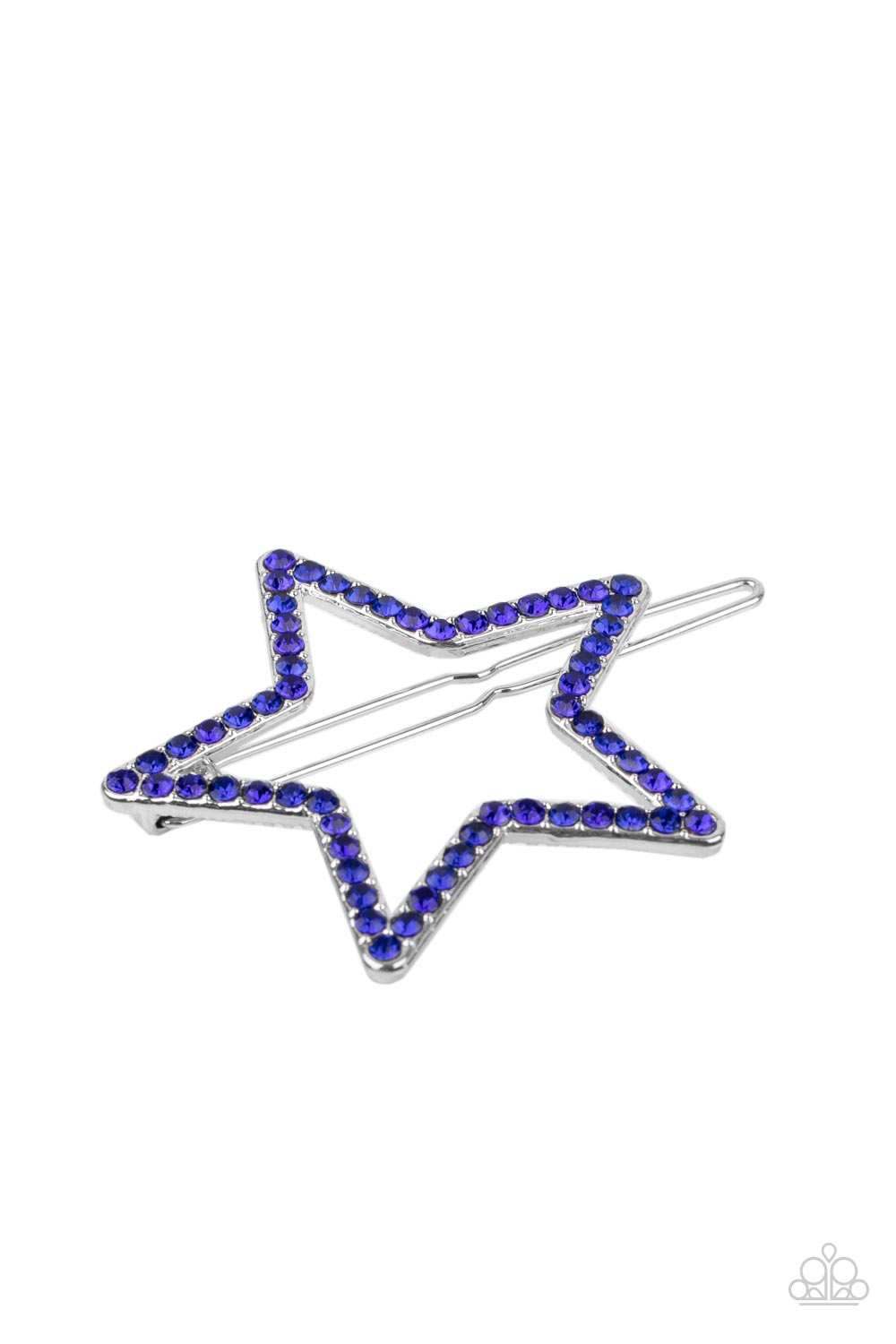 *Paparazzi Hair Accessories* "Stellar Standout" Blue Hair Clip