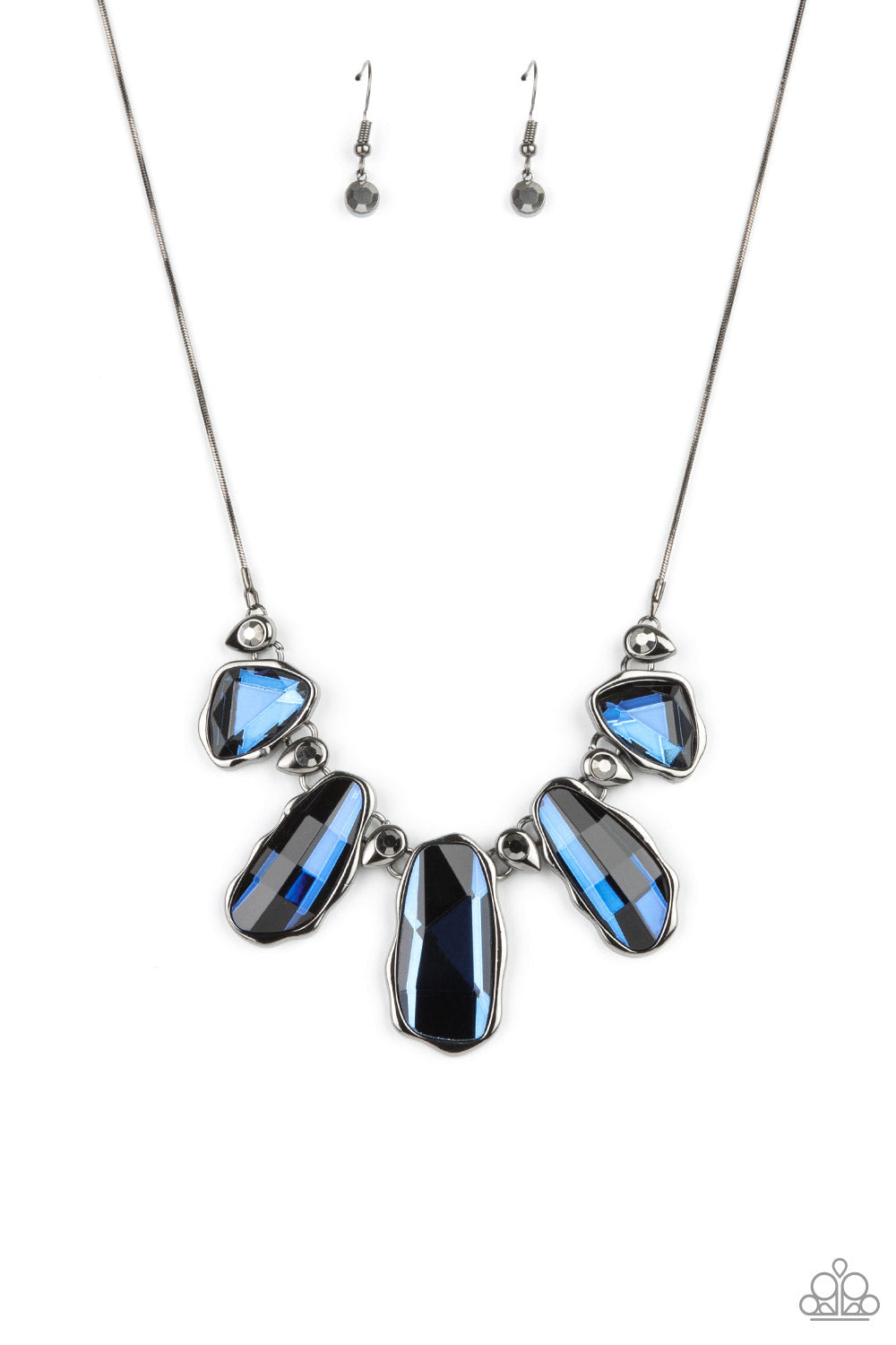 Cosmic Cocktail - Blue Paparazzi Necklace