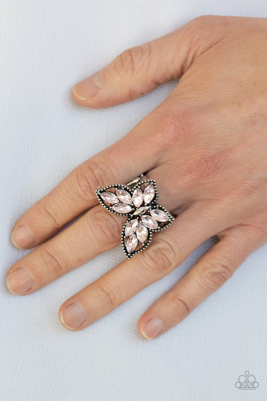 *Paparazzi Accessories* Fluttering Fashionista Pink Ring