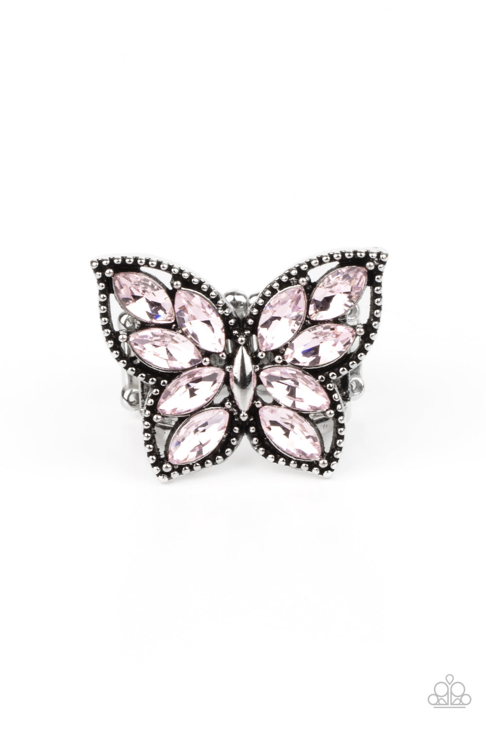 *Paparazzi Accessories* Fluttering Fashionista Pink Ring