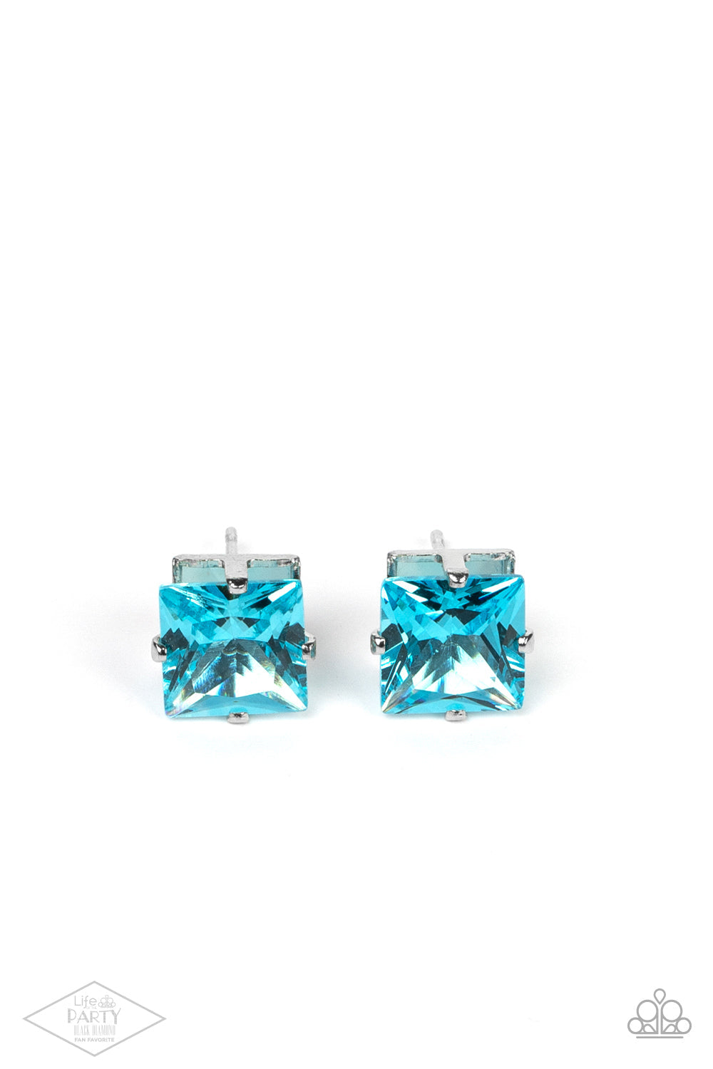 Girls Will be Girls Blue Post Earrings by Paparazzi Accessories