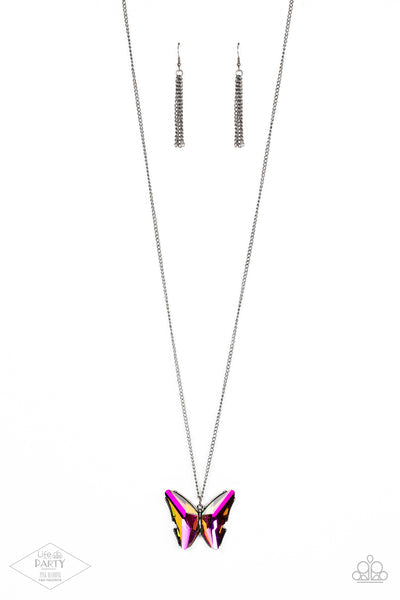 The Social Butterfly Effect Multi Necklace by Paparazzi Accessories