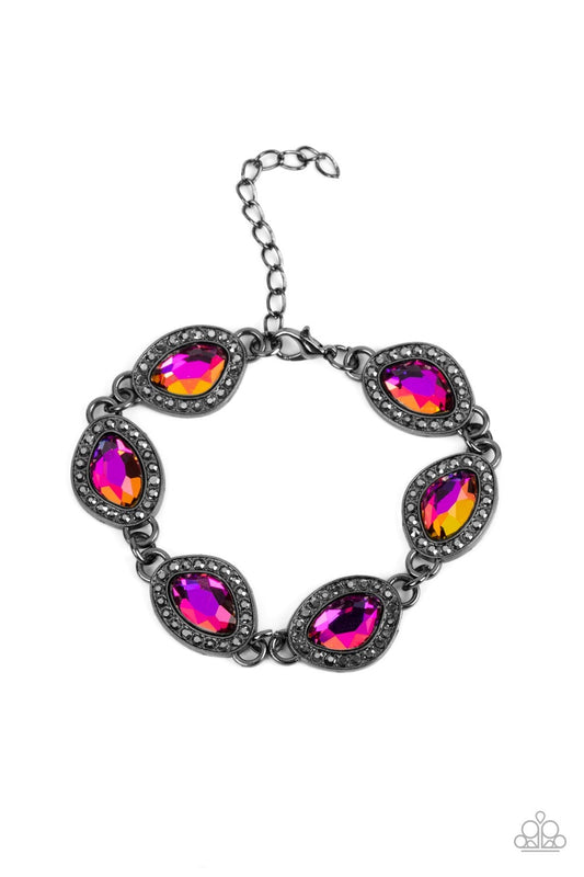 Next-Level Sparkle Multi Oil Spill Bracelet by Paparazzi Accessories