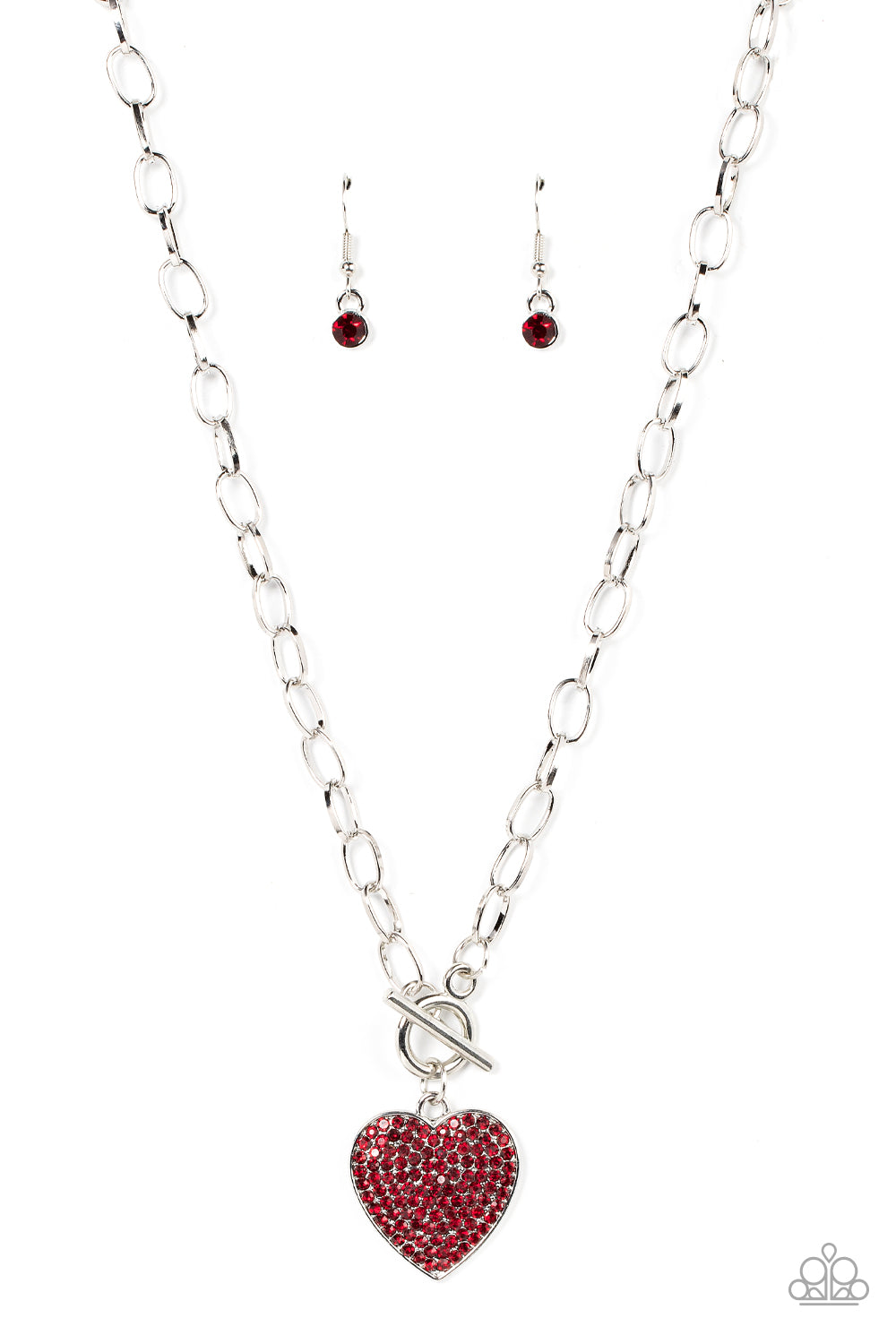 If You Lust Red Necklace by Paparazzi Accessories