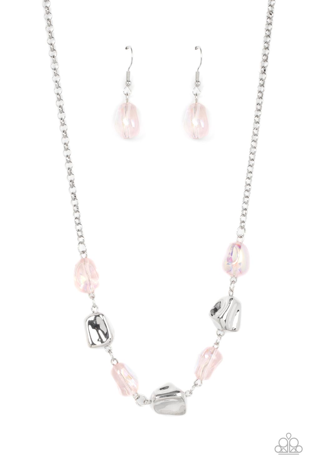 *Paparazzi Necklace* "Inspirational Iridescence" Pink Necklace