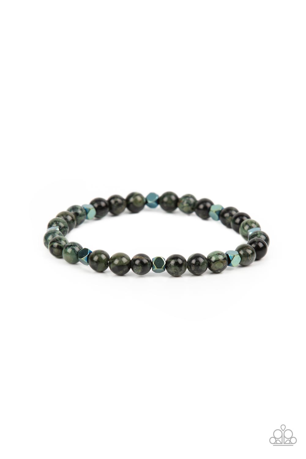 *Paparazzi Bracelet* "InterstellarSolitude" Green Urban Bracelet