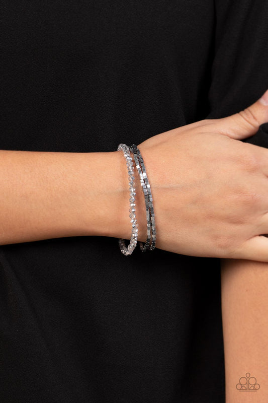 *Paparazzi Bracelet* "Just a Spritz" Silver Bracelet