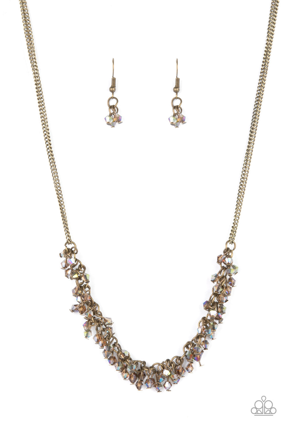 Let There be TWIGHLIGHT Brass Necklace by paparazzi Accessories