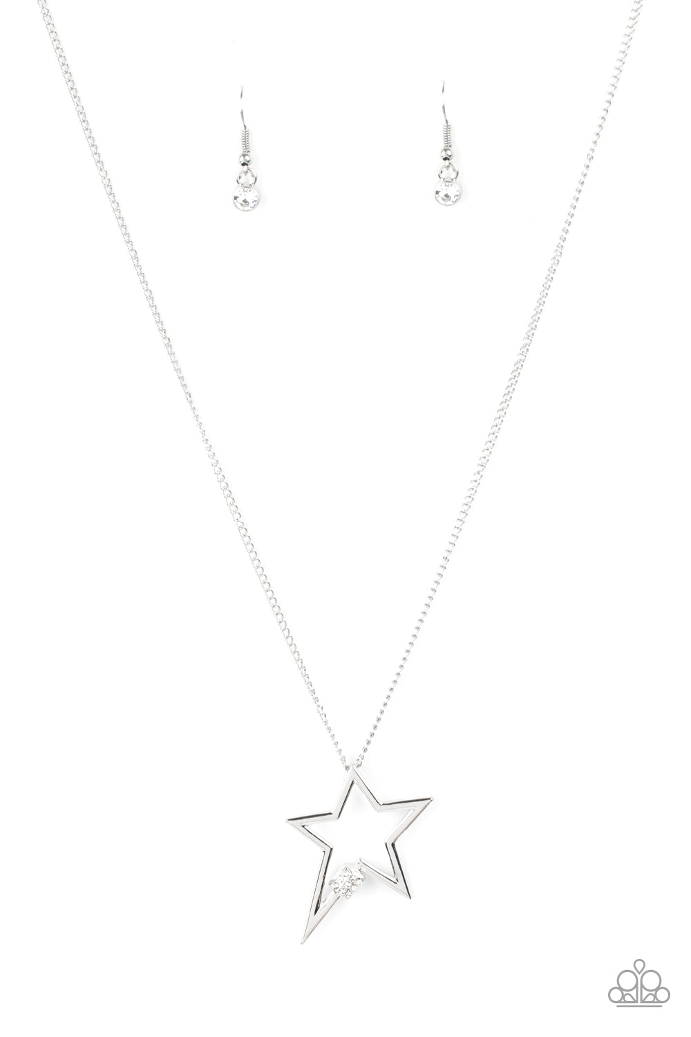 Paparazzi Accessories: Light Up the Sky White Necklace