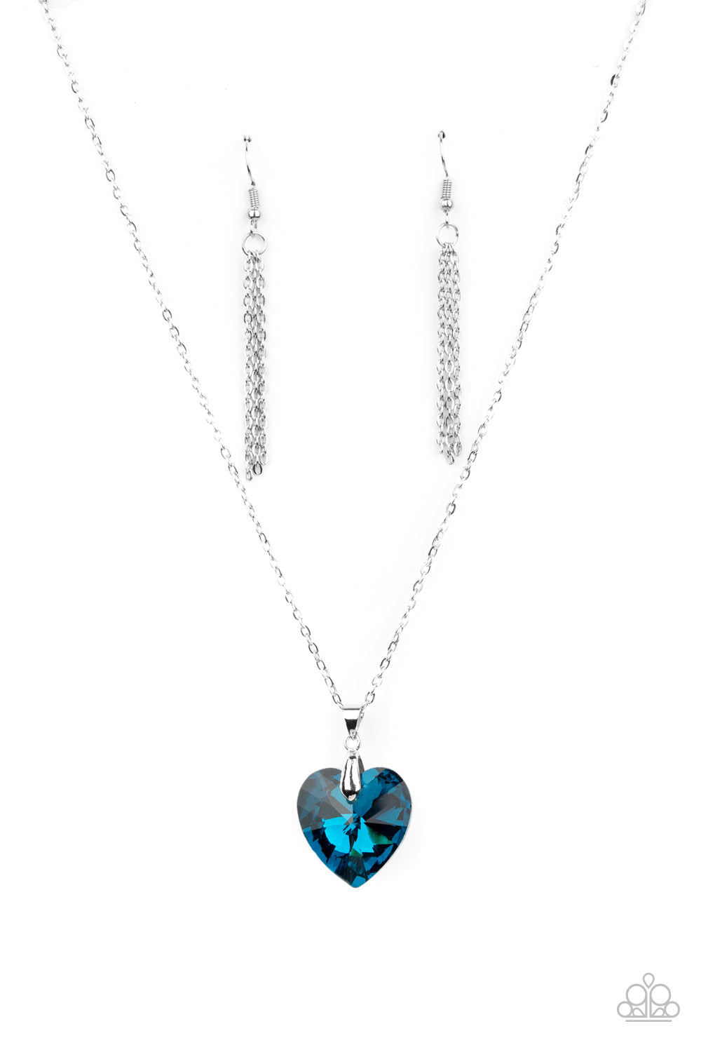 Love Hurts Blue Necklace by Paparazzi Accessories