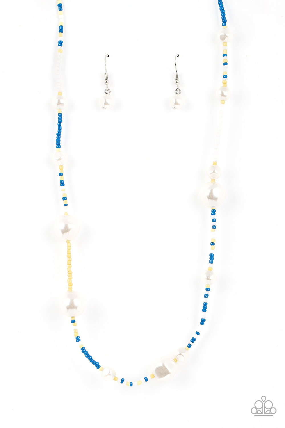 Modern Marina Blue Necklace by Paparazzi Accessories