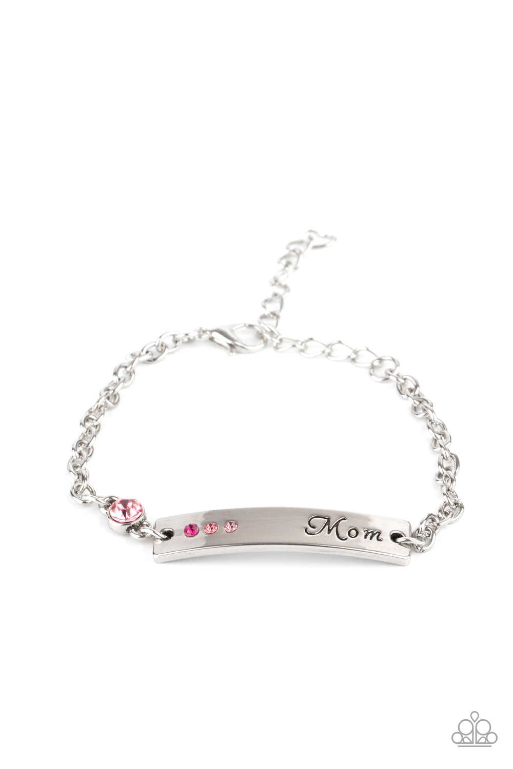 *Paparazzi Bracelet* "Mom Always Knows" Pink Bracelet