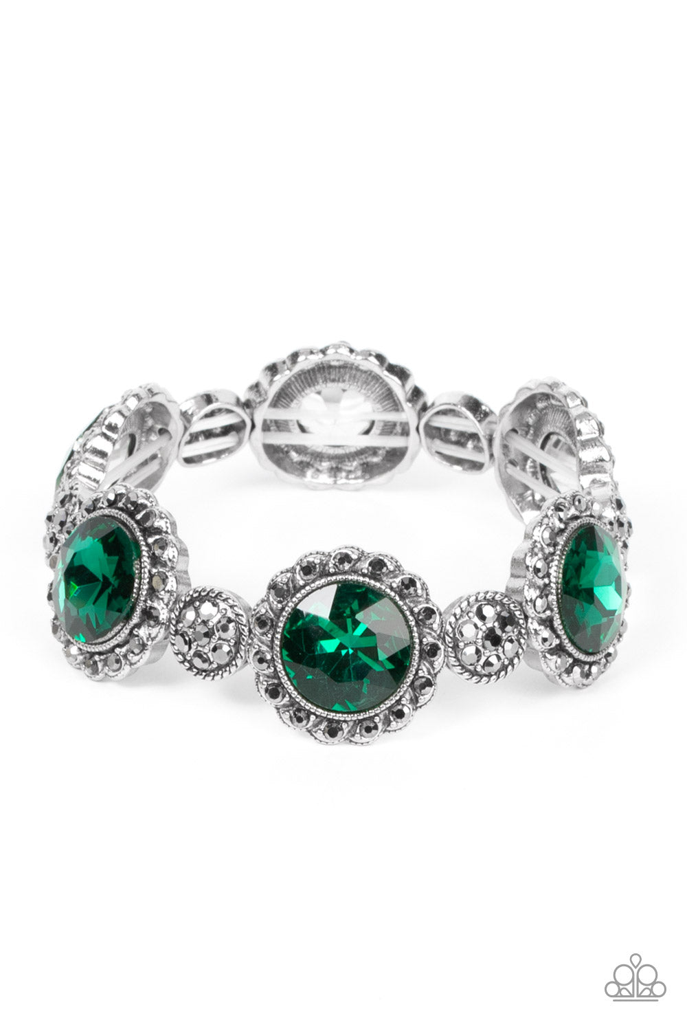 Palace Property Green Bracelet by Paparazzi Accessories