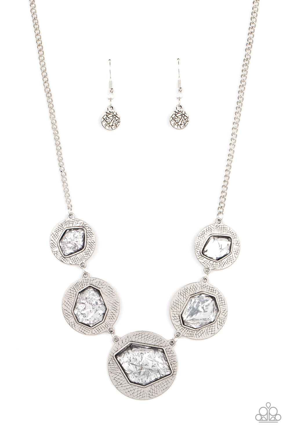 Raw Charisma Silver Necklace by Paparazzi Accessories