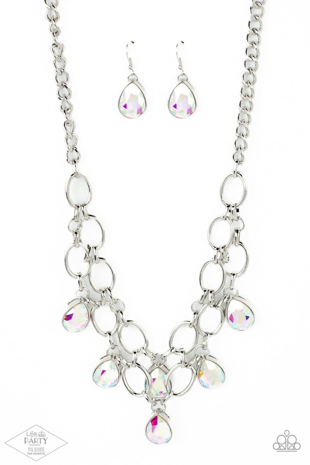 Show- Stopping Shimmer Multi Necklace by Paparazzi Accessories