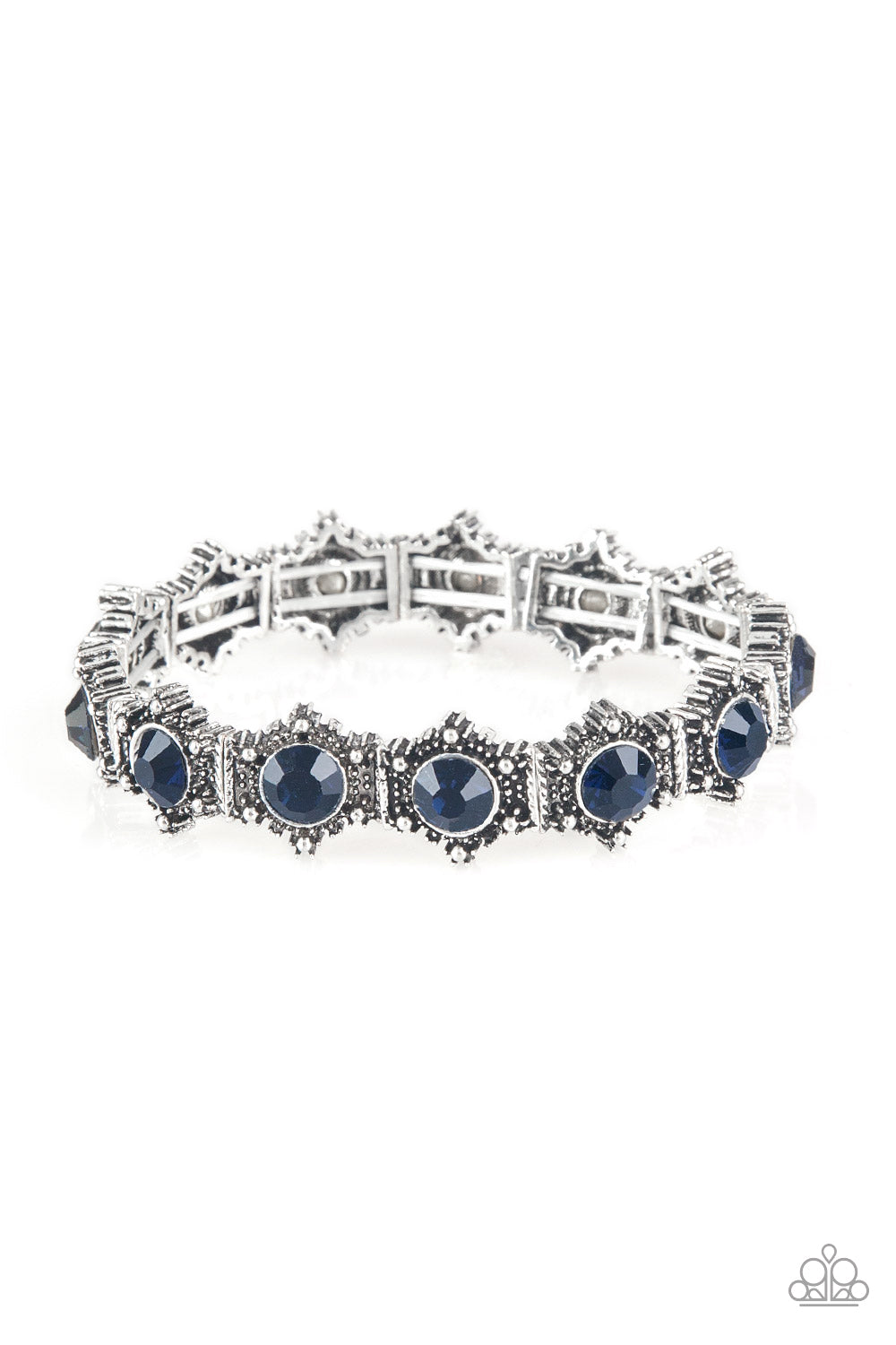 *Paparazzi Accessories* " Strut Your Stuff" Blue Bracelet