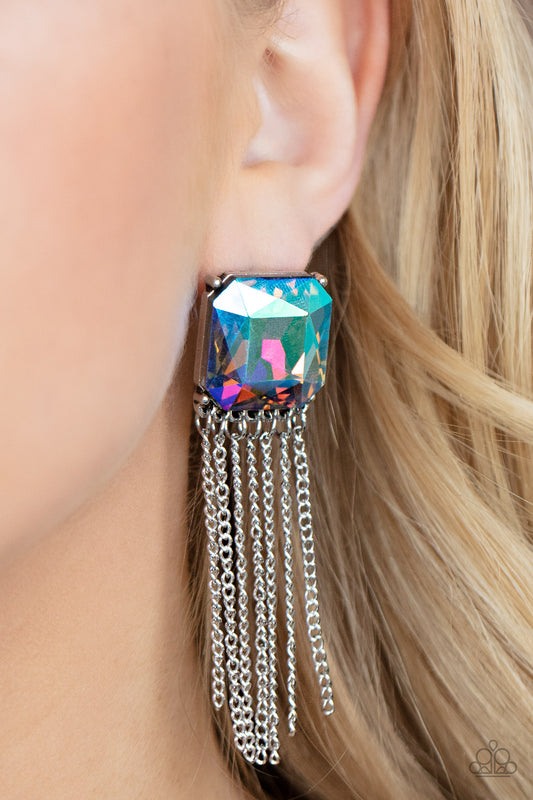 Supernova Novelty Multi Post Earring by Paparazzi Accessories