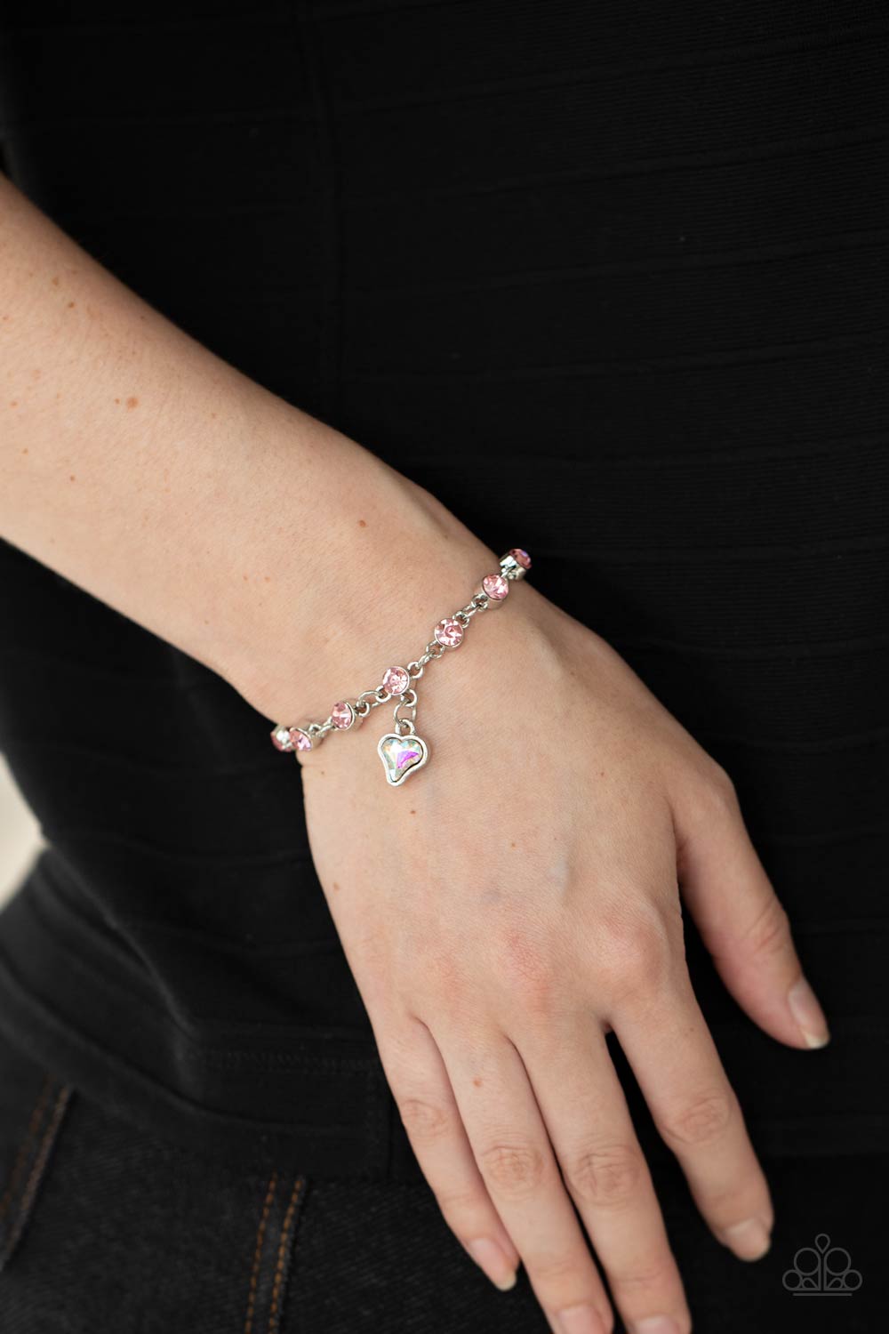 Sweet Sixteen Pink Bracelet by Paparazzi Accessories