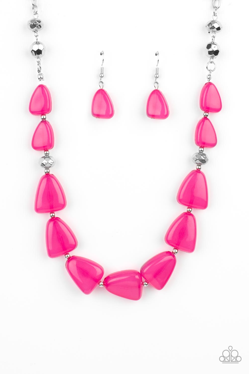 *Paparazzi Necklaces* "Tenaciously Tangy" Pink Necklace