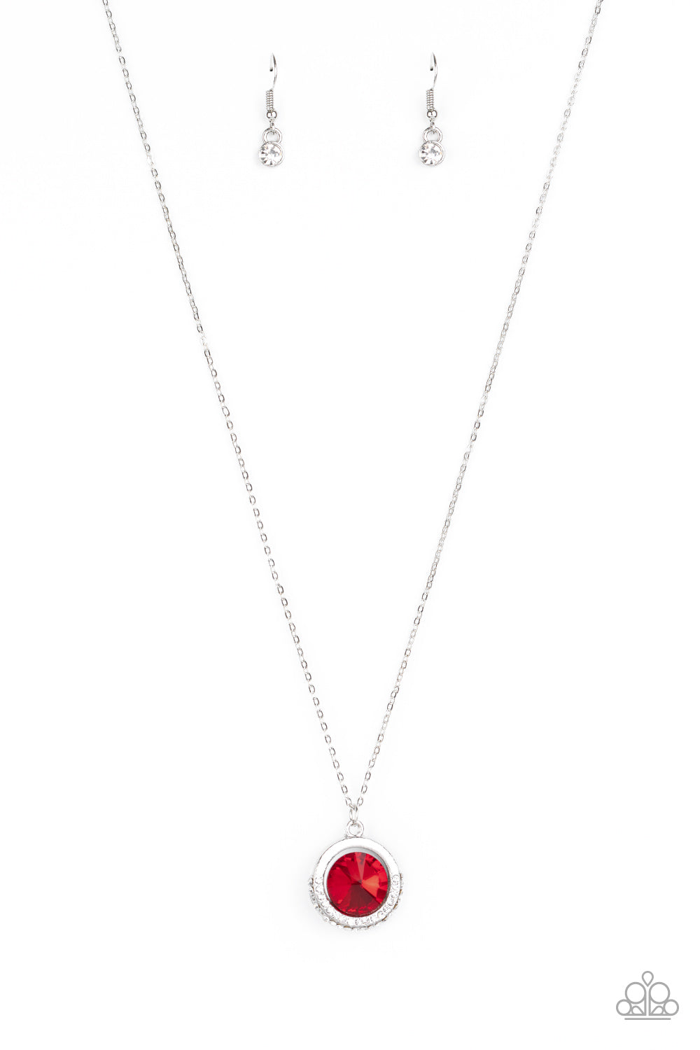 Trademark Twinkle Red Necklace by Paparazzi Accessories