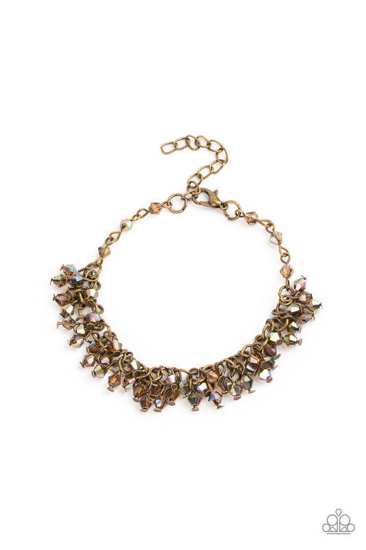 Twinkly Twilight Brass Bracelet by Paparazzi Accessories