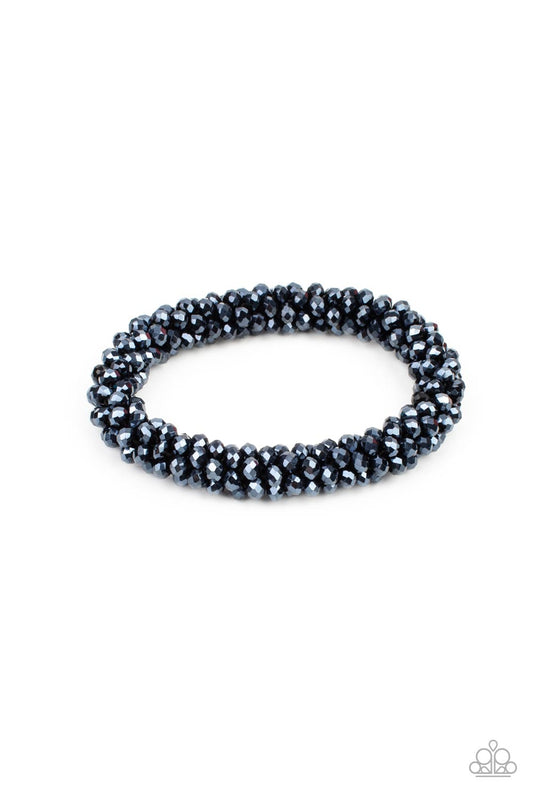 *Wake Up and Sparkle* Blue Bracelet by Paparazzi Accessories